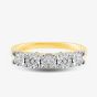 9ct Yellow Gold 0.50ct Diamond Five Stone Ring TH011731R