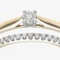 9ct Yellow Gold 0.25ct Diamond Bridal Ring Set PR08559Y
