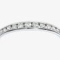 9ct White Gold 0.25ct Graduating Diamond Half Eternity Ring PR04775W