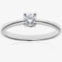 9ct White Gold 0.25ct Solitaire Diamond Ring PR04305W9JP