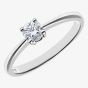 9ct White Gold 0.25ct Solitaire Diamond Ring PR04305W9JP