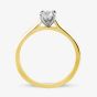 18ct Yellow Gold 0.70ct Brilliant Cut Diamond Solitaire Ring 10638/18PT/M0.70 (M)