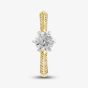  18ct Yellow Gold 0.70ct Brilliant Cut Diamond Shoulder Set Solitaire Ring RI-2412(5.5) 18YP M