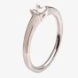 18ct White Gold Single Stone 0.27ct Diamond Ring 18DR425-W