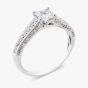 18ct White Gold Princess Cut Diamond Ring VS2