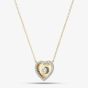 9ct Yellow Gold 0.20ct Diamond Heart Shaped Pendant THN48572-20SF (YG)