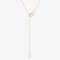 9ct Yellow Gold 0.15ct Diamond Cluster Flower Pendant THP48443-15 (YG)