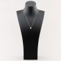 9ct White Gold 0.08ct Diamond Clover Pendant THN46884-08SF