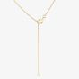 9ct Yellow Gold 0.15ct Diamond Butterfly Pendant THN47244-15SF (YG)