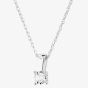9ct White Gold Diamond 0.10ct Pendant TH0121603