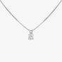 18ct White Gold 0.40ct Square Shaped Diamond Pendant NTP94D-18WG