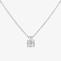 18ct White Gold 0.50ct Square Shaped Diamond Pendant NTP95D-18WG