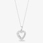 9ct White Gold 0.50ct Open Heart Pendant TH0121805