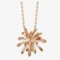 Fei Liu 9ct Rose Gold & Diamond 0.069ct Spray Pendant CEL-375P-302-WD00