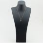 9ct Yellow Gold 0.10ct Bezel-Set Diamond Cross Pendant TH0121842
