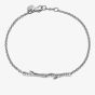Shaun Leane Silver & Diamond 0.20ct Cherry Blossom Branch Bracelet CB024.SSWHBOS 