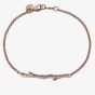 Shaun Leane Rose Gold Vermeil & Diamond 0.20ct Cherry Blossom Branch Bracelet CB024.RVWHBOS