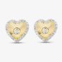 9ct Yellow Gold 0.20ct Diamond Heart Stud Earrings THE48573-20SF (YG)
