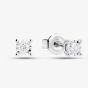 9ct White Gold Diamond 0.10ct Stud Earrings TH0123335