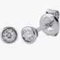 9ct White Gold 0.06ct Diamond Stud Earrings TH0123486