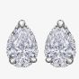 9ct White Gold 0.45ct Pear-cut Diamond Stud Earrings E3981W/45-9W