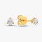 14ct Yellow Gold 0.40ct Brilliant Cut Diamond Stud Earrings EC39106KY14DD (X2)