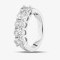 Platinum Certified 1.63ct Oval Cut Diamond Five Stone Ring RN11087