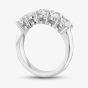 Platinum Certified 1.63ct Oval Cut Diamond Five Stone Ring RN11087