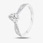 Platinum Split-Shoulder Marquise Diamond Engagement Ring (M) ENG6172