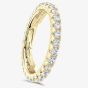 Brown & Newirth Evolution 18ct Yellow Gold 1.50ct Diamond Full Eternity Ring ET1023 18Y