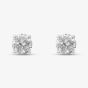 18ct White Gold 1.00ct Diamond Screw Back Stud Earrings TH013225114639