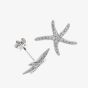 18ct White Gold 0.31ct Diamond Starfish Stud Earrings 03.01.715