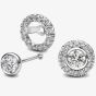 18ct White Gold 0.68ct Diamond Ear Jacket Earrings 11LDKW003+11LFKW001
