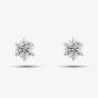  18ct White Gold 0.76ct Brilliant Cut Diamond Stud Earrings 04-80-033/24-01-641/642
