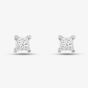18ct White Gold 0.60ct Princess Cut Stud Earrings PCE60 18WG