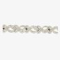 Ungar & Ungar 18ct White Gold & Diamond 0.33ct Fancy Leaf Bracelet 8WB123DD-19CM