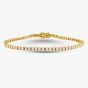 18ct Yellow Gold 2.59ct Brilliant Cut Diamond Tennis Bracelet BMJGH