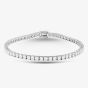18ct White Gold 5.53ct Brilliant Cut Diamond Tennis Bracelet BHOJX