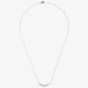 18ct White Gold 0.52ct Brilliant Cut Graduated Curve Necklace LG255/NA