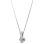 18ct White Gold 0.25ct Tension-set Diamond Pendant P2038W/25-18