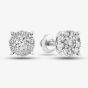 18ct White Gold 1.00ct Diamond Round Cluster Jewellery Set TH0134622