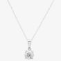 18ct White Gold 0.75ct Diamond Solitaire Pendant TH0134795