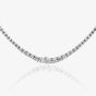18ct White Gold 5.00ct Diamond Graduating Necklace TH0134810