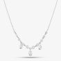 18ct White Gold 0.52ct Brilliant Cut Diamond Dropper Necklet FZAY 18KW