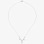 18ct White Gold 0.52ct Brilliant Cut Diamond Dropper Necklet FZAY 18KW