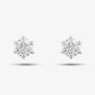  Platinum 1.00ct Brilliant Cut Diamond Stud Earrings ERG1108(5.0)