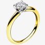 Mastercut Simplicity Four Claw 18ct Gold Diamond Solitaire Ring C5RG001T