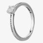 Mastercut Simplicity Four Claw 18ct White Gold 0.25ct Diamond Solitaire Ring C5RG007 025W