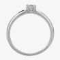Mastercut Simplicity Four Claw 18ct White Gold 0.30ct Diamond Solitaire Ring C5RG001 030W