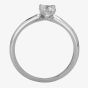 Mastercut Simplicity Four Claw 18ct White Gold 0.40ct Diamond Solitaire Ring C5RG001 040W